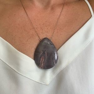 UNIQUE handmade Tiffany Opalite statement necklace